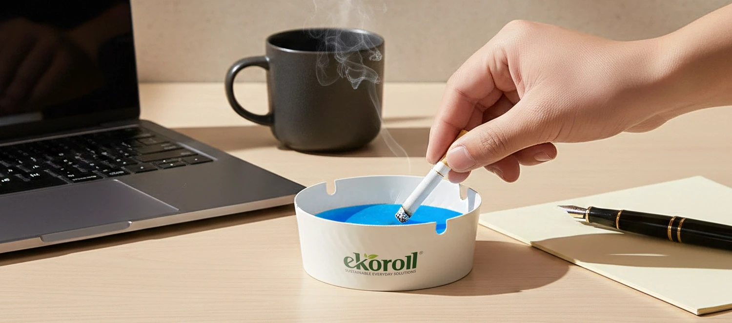 Tek Kullanımlık Kâğıt Kül Tablası: Plastik Kül Tablalarına Sürdürülebilir Bir Alternatif