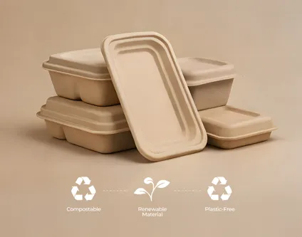 Molded Fiber Lids vs Plastic Lids: Which Is Better for Sustainable Food Packaging