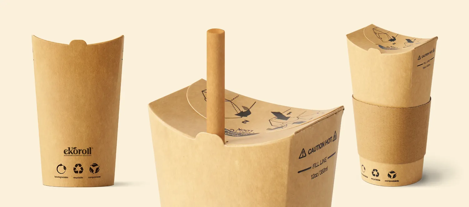 What Is an Integrated Lid Cup? The Future of Plastic-Free Coffee Packaging