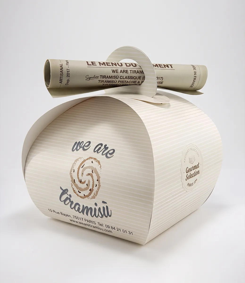 Takeout Boxes - Side View