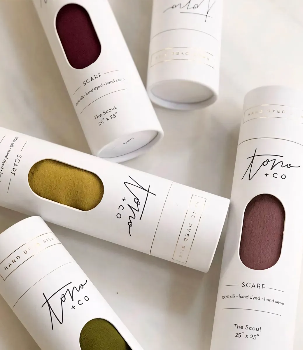 Window Paper Tubes - Detail View