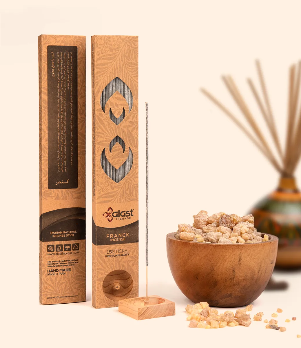 Frank Incense Sticks - Detail View