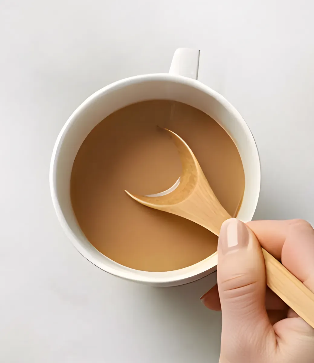 Bamboo Honey Spoon - Detail View