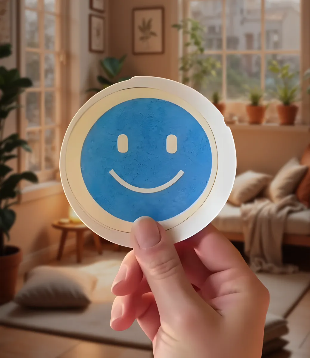 Disposable Paper Ashtray - Top View