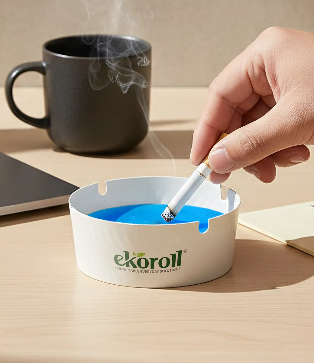 Disposable Paper Ashtray - Alternative View