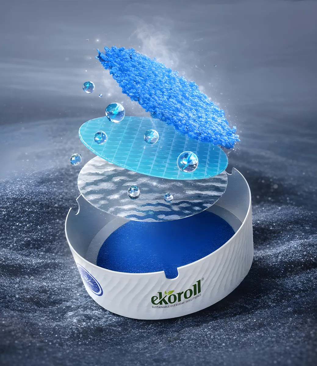 Disposable Paper Ashtray - Side View