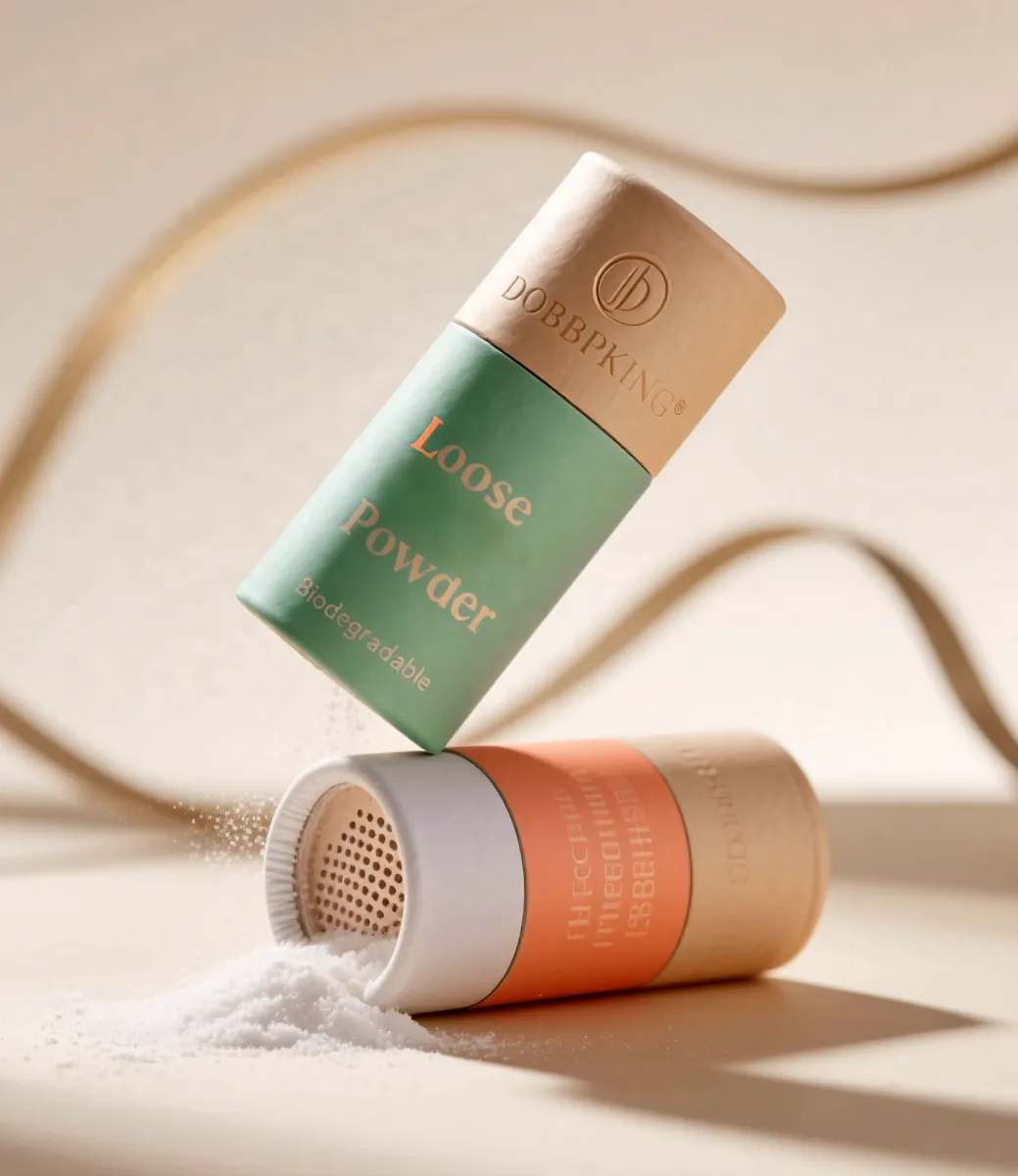 Paper Spice Containers - Side View