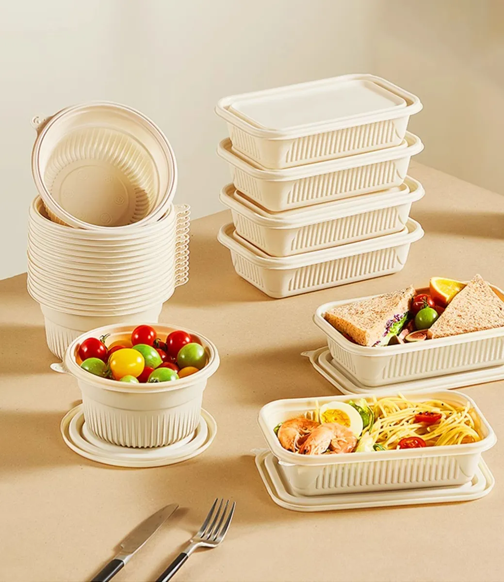 Molded Fiber Lids - Packaging