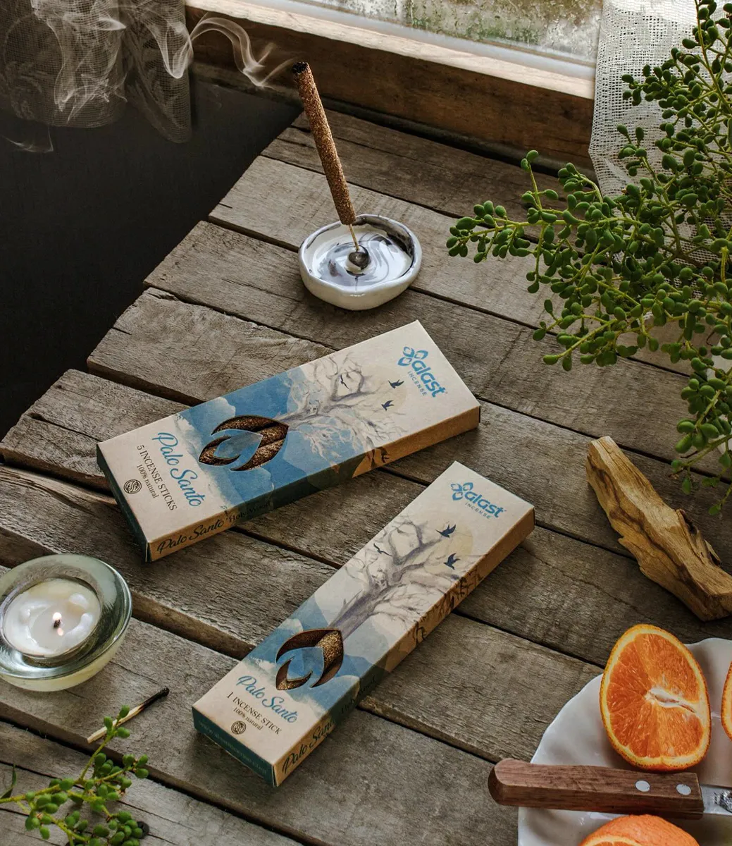 Palo Santo Incense Sticks - Packaging