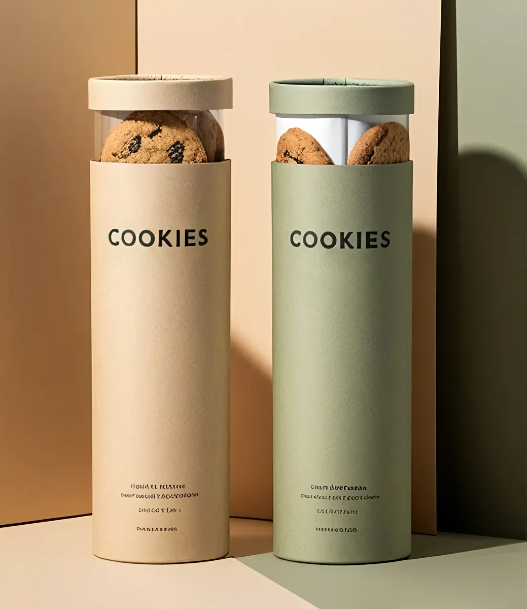 Pencereli Karton Tüp Ambalaj