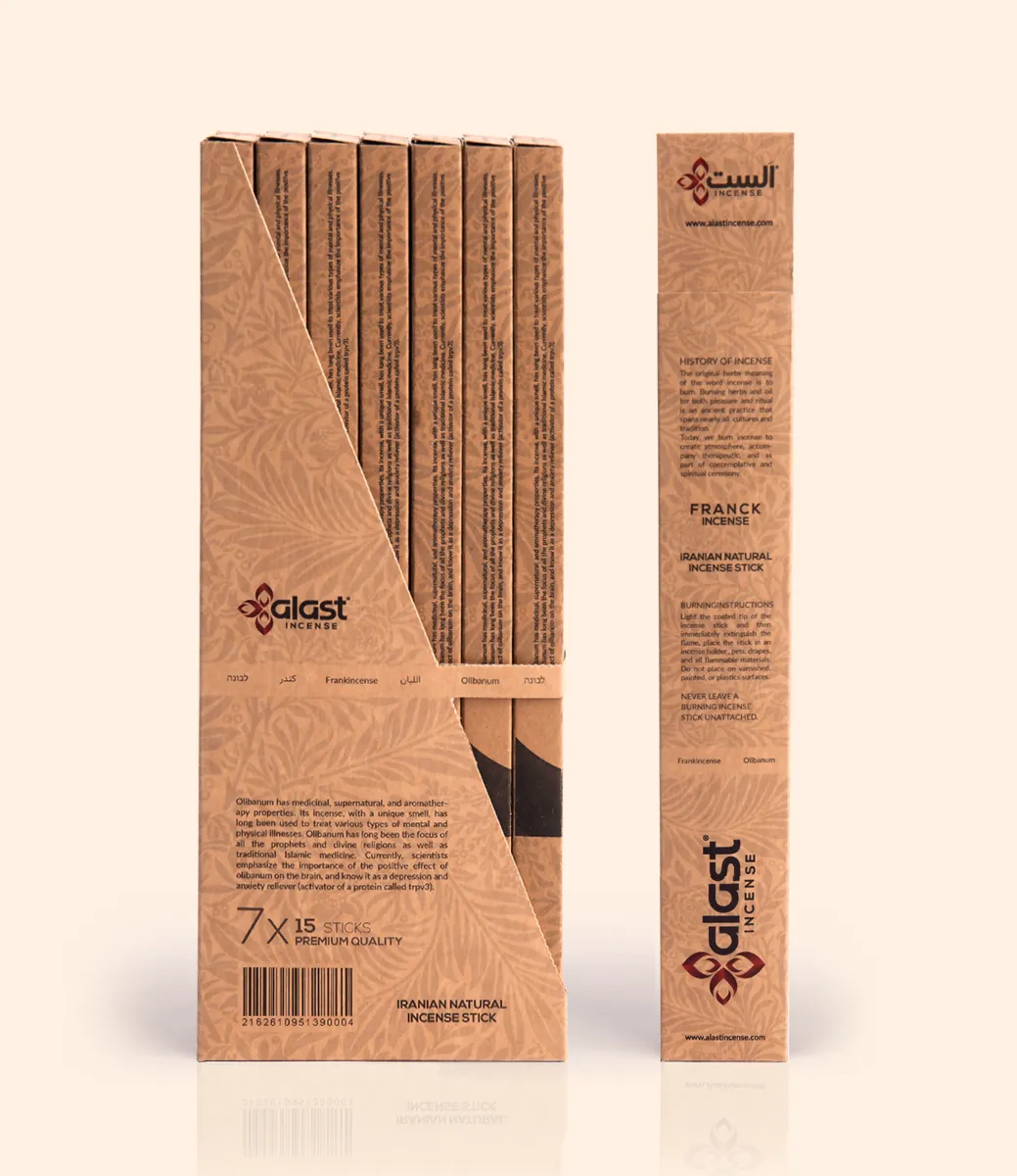 Frankincense Tütsü Çubukları - Packaging