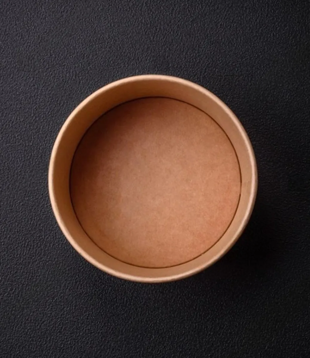 Kraft Paper Bowls with Lids - Alternative View