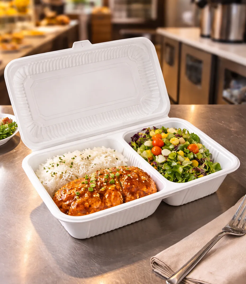 Sustainable Packaging & Plant-Based Tableware - Detail View