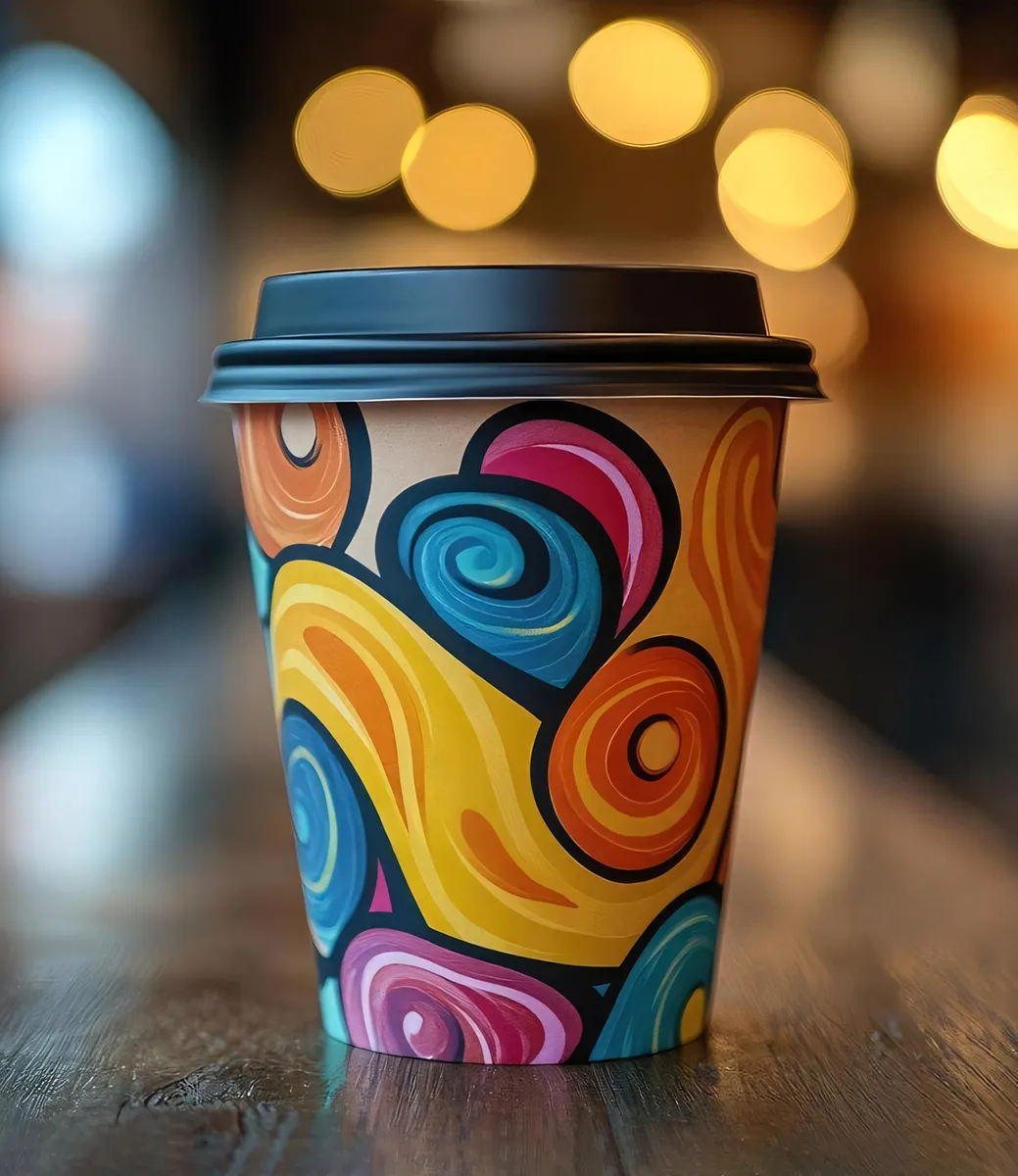 Disposable Paper Cups - Detail View