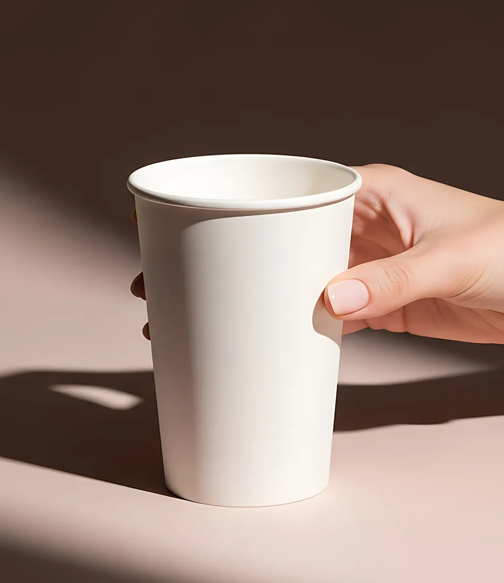 Disposable Paper Cups - Top View