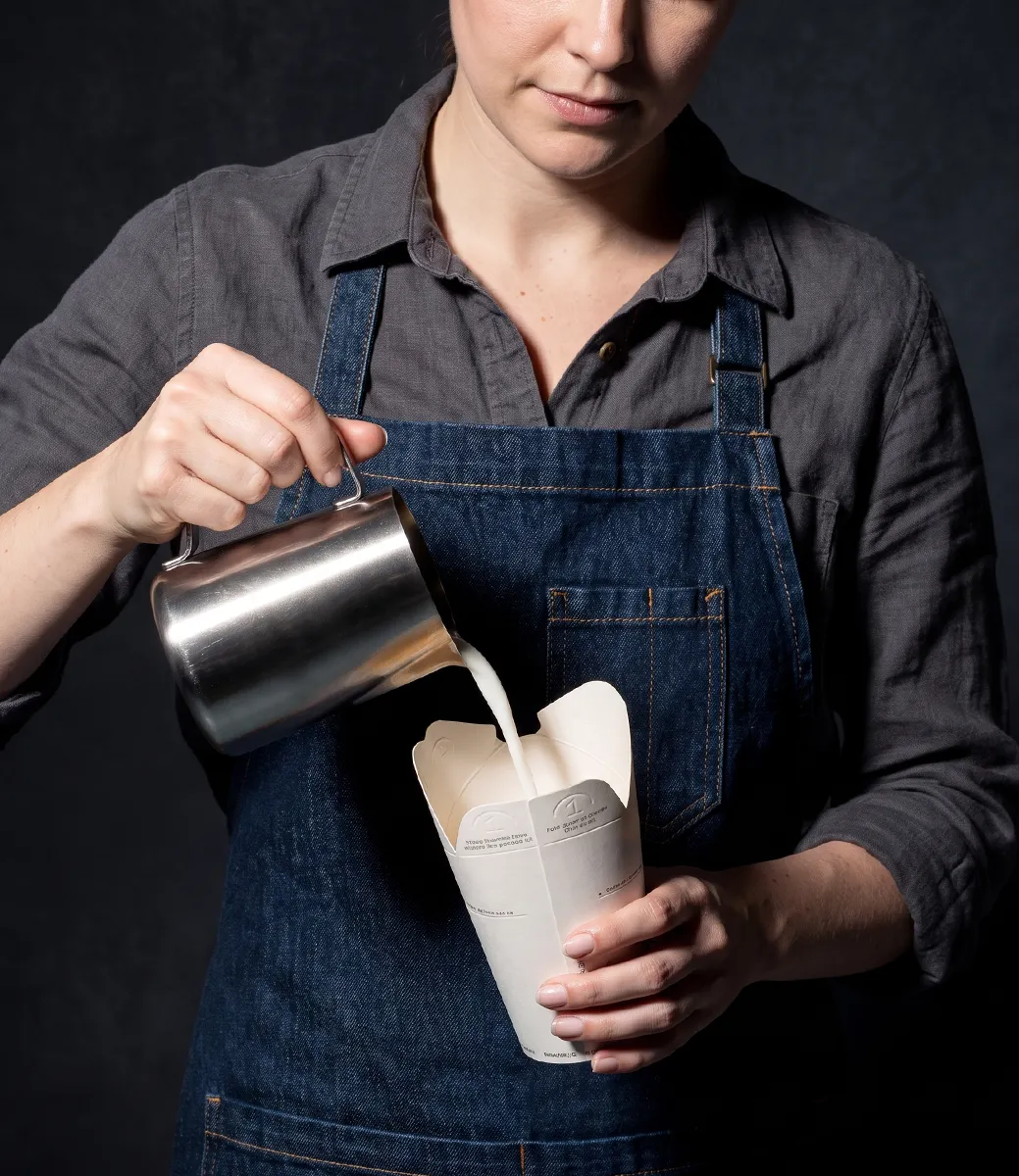 Lid-Free Paper Cup System: Where it is used